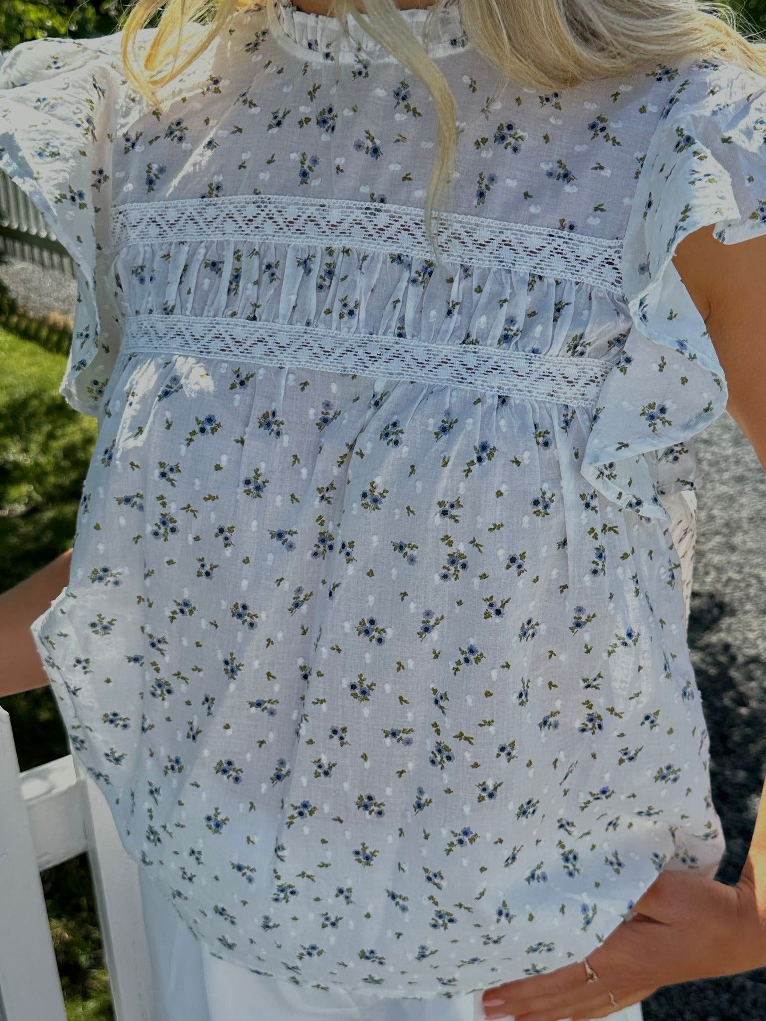 VMTRINE Top - Blue Jasper